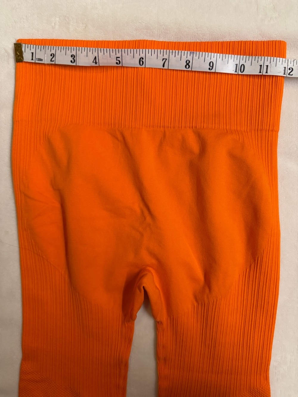 Bright Orange Seamless Leggings - Picture 4 of 6